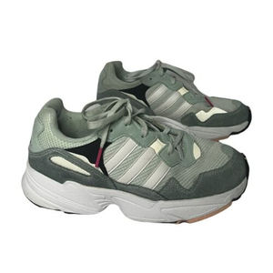 Adidas YUNG 96 J ‘Ice Mint’ Green Athletic Shoes Sneakers F35272 Women’s 5 1/2